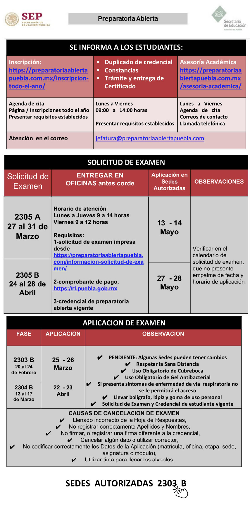 Prepa Abierta - Aviso 16 de diciembre de 2021