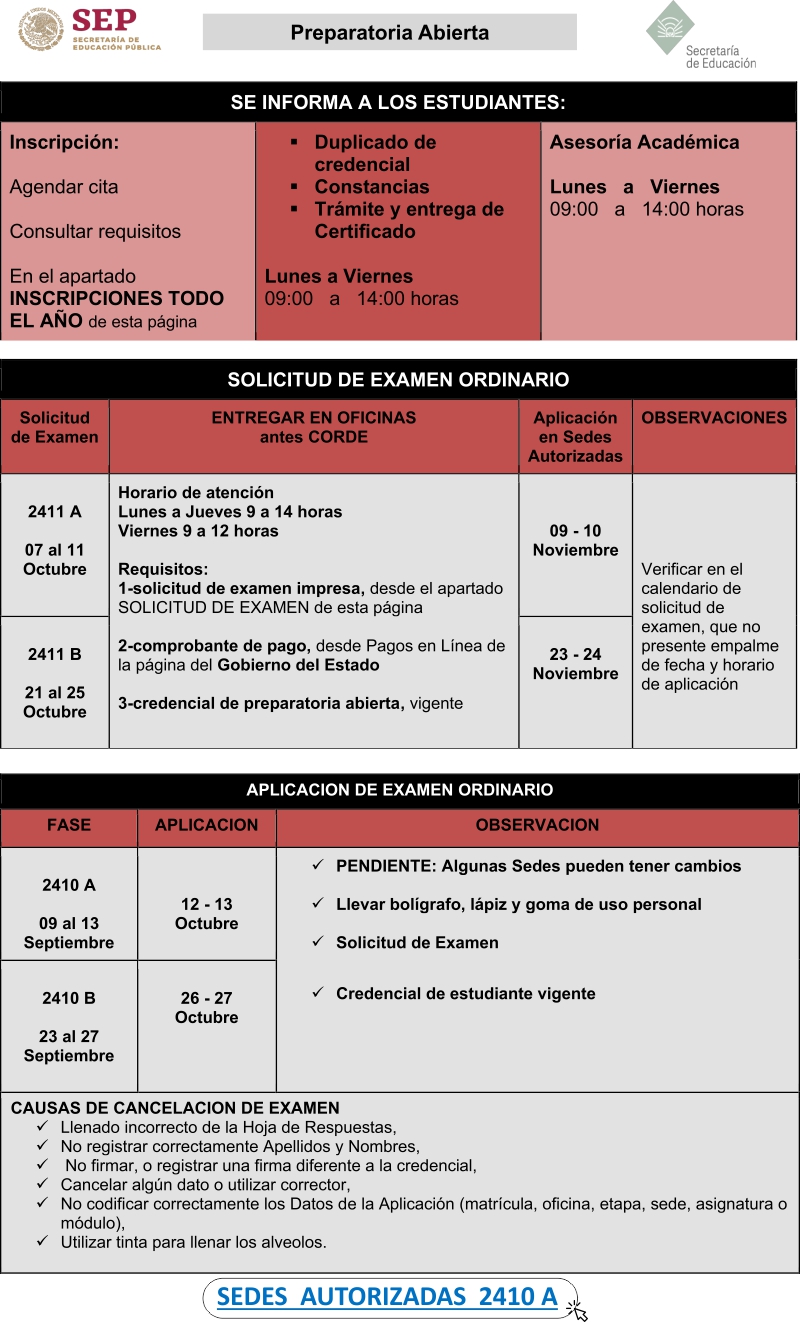 Prepa Abierta - Aviso 16 de diciembre de 2021