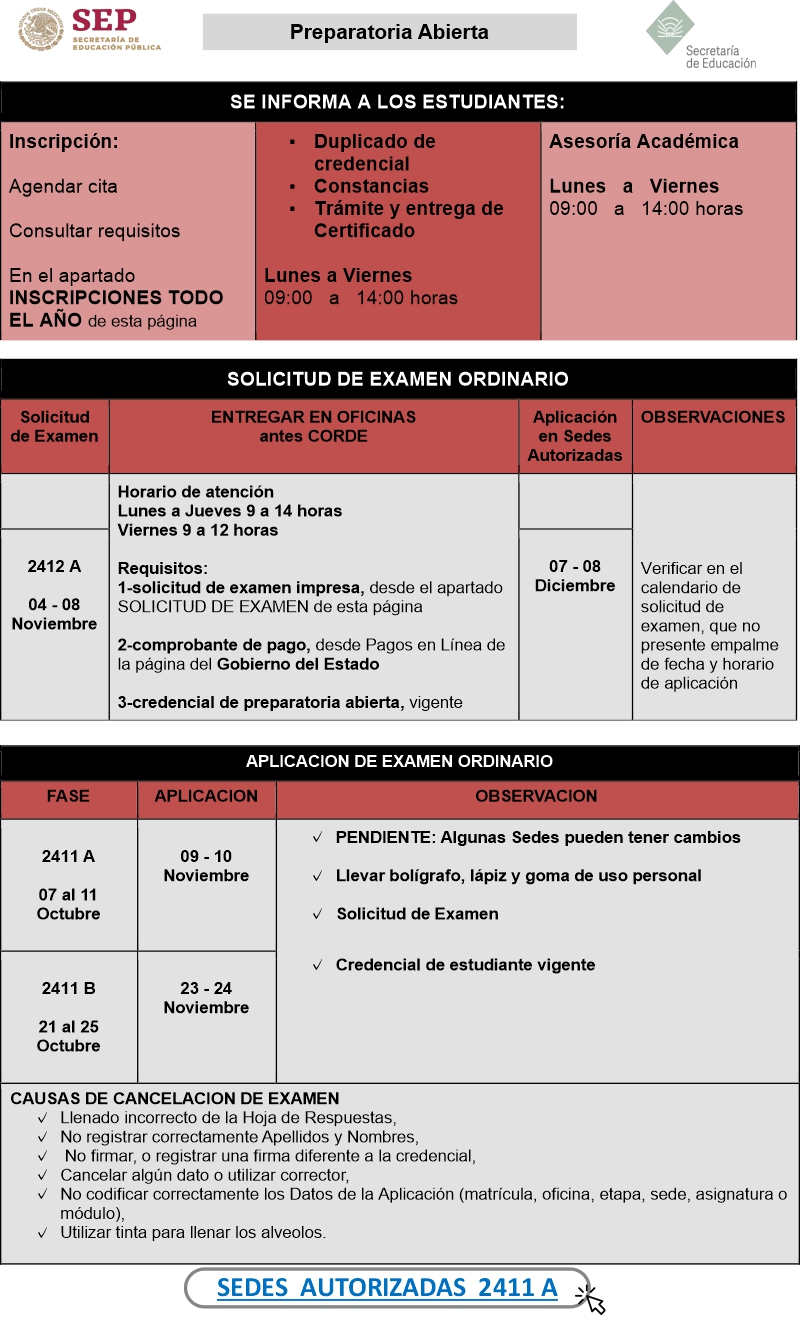 Prepa Abierta - Aviso 16 de diciembre de 2021