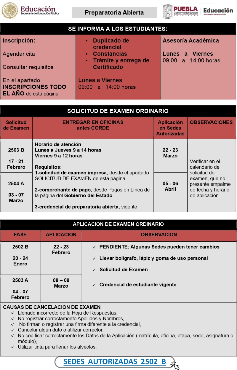 Prepa Abierta - Aviso 16 de diciembre de 2021