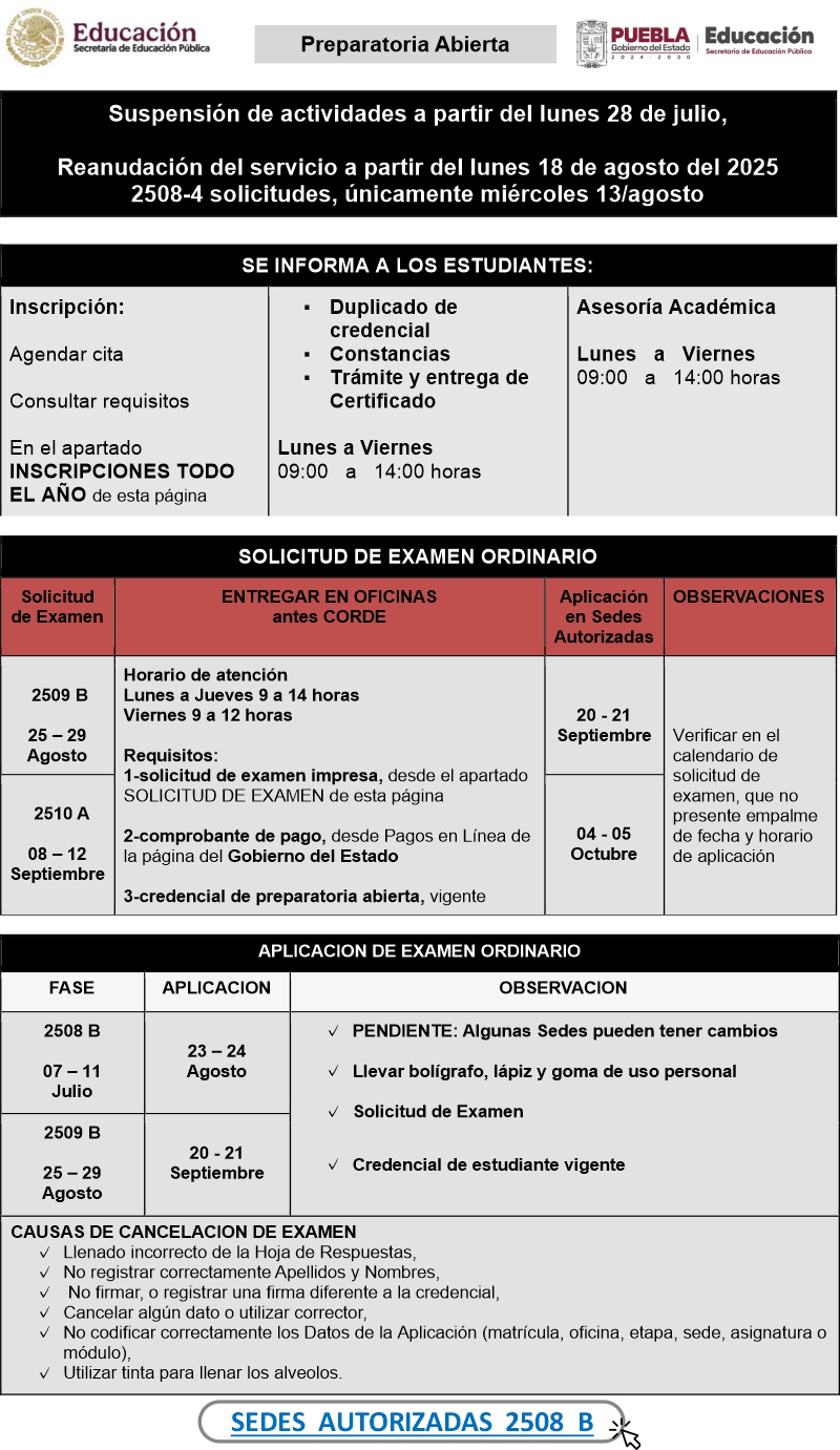 Prepa Abierta - Aviso 16 de diciembre de 2021
