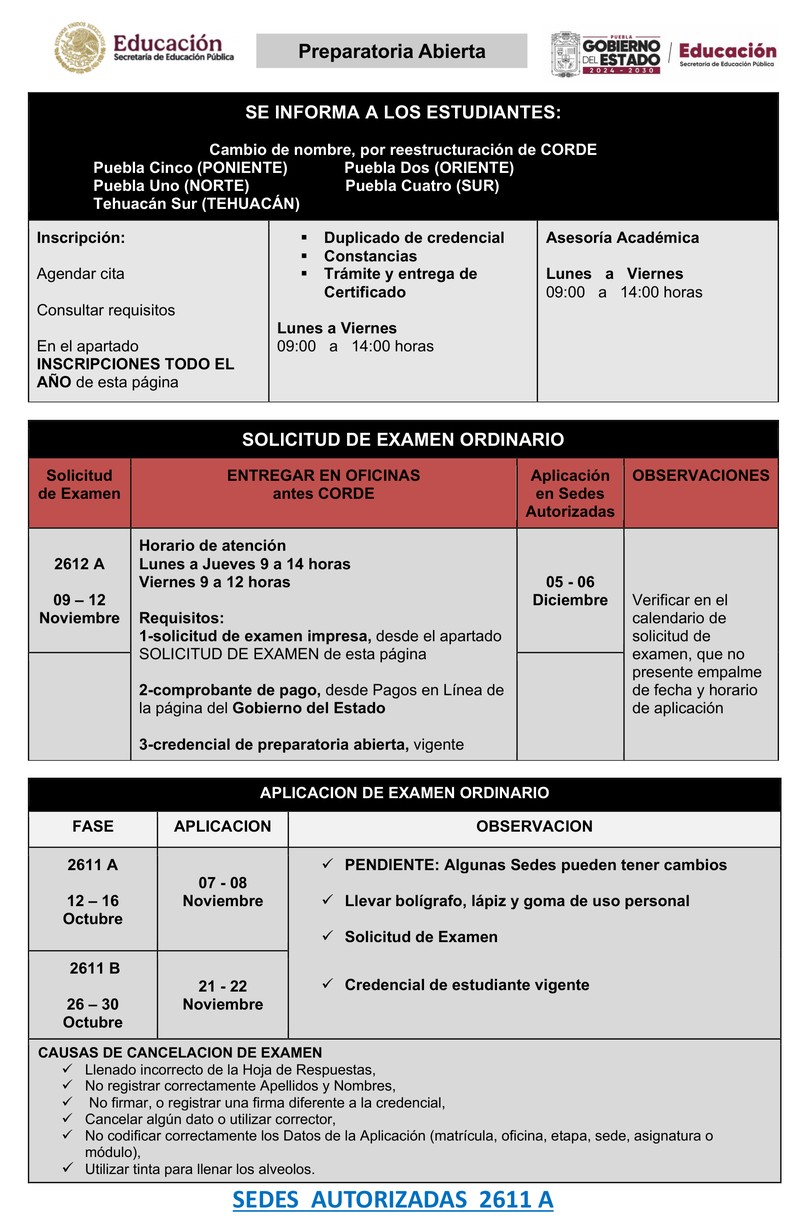Prepa Abierta - Aviso 16 de diciembre de 2021